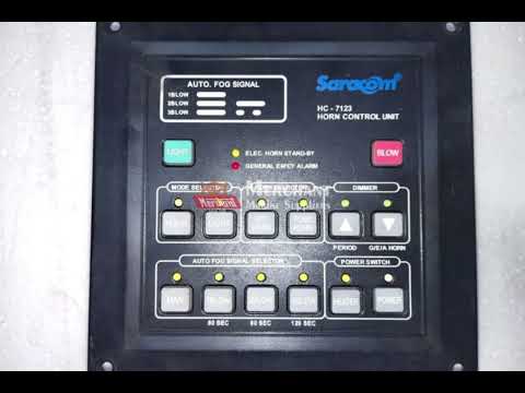 SARACOM HC-7123 Horn Control Panel: Tested & Ready for Action! 📢🚢