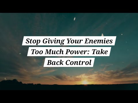 Stop Giving Your Enemies Too Much Power: They're Just an Irritant (Inspired by Dr. Dharius Daniels)