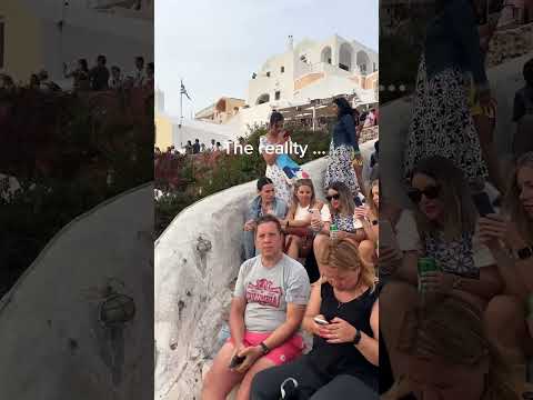 AVOID this mistake in Santorini! #santorini #oiasantorini #oia #oiasunset #sunsetsantorini