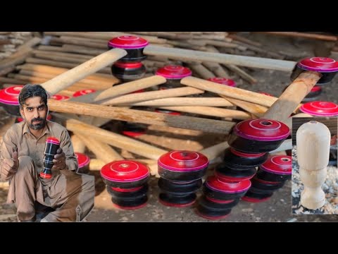 Crafting a Wooden Cot Seat: Skilled Artisans at Work 🪵✨