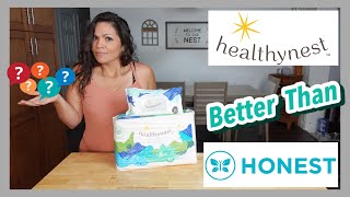 HealthyNest Diaper Review. Best natural diapers? Better than Honest Company Diapers? Oh Mother