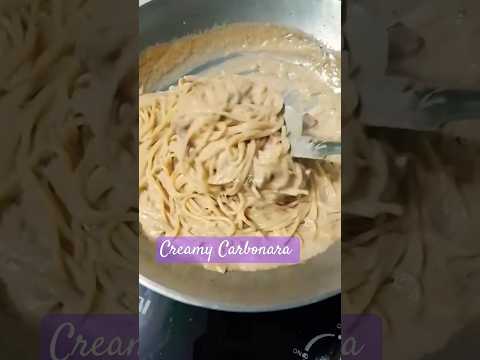 #asmr #yummy #creamy #carbonara #trending #viralshort #satisfying #youtubeshorts