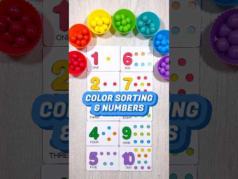 Colours & Counting Game for Toddlers | Educational Activities for Toddlers #shorts