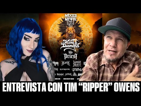 Entrevista con Tim "Ripper" Owens de KK Priest y todo sobre el México Metal Fest 2024