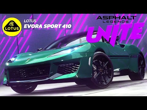 アスファルト:Legends Unite🚙28・LOTUS EVORA GT 410 SPORT ゲット！