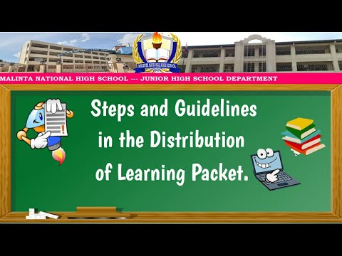 Learning Packet Distribution - Malinta National High School