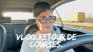 VLOG, RETOUR DE COURSES...