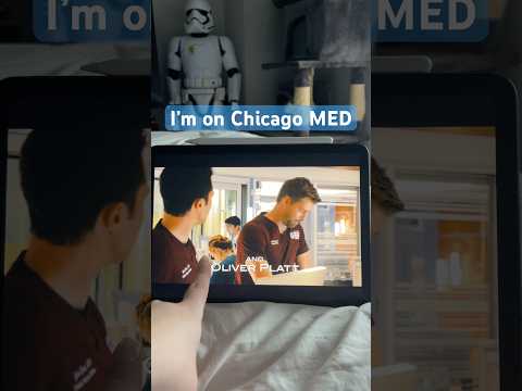 I Ended Up in Chicago Med Season 10 Episode 7! 🎬 #chicagomed #chicagopd #chicagifire