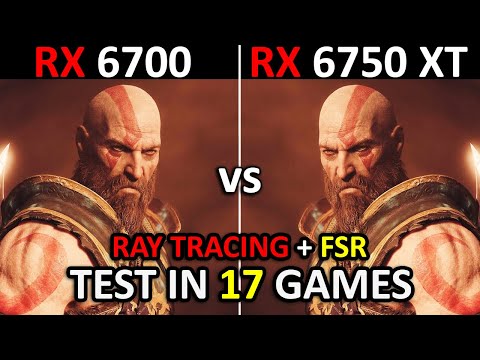 RX 6700 vs RX 6750 XT | Test in 17 Games | 1080p - 1440p | How Big Is The Difference? | 2025