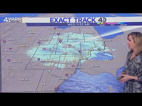 Metro Detroit weather forecast Jan. 15, 2025 -- Noon Update