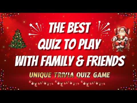 The Ultimate Quiz Game To Play With Family And Friends | Fun Holiday Games