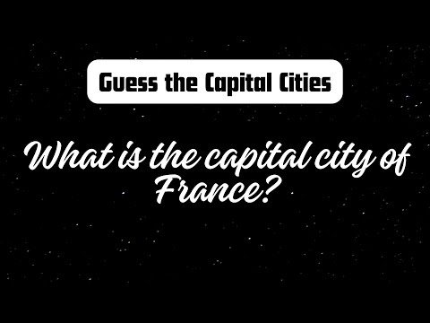 Quiz Me Right ❓: Capital Cities Edition – How Many Can You Get? 🌍