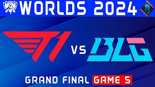 T1 vs BLG Highlights Game 5 | Grand Final Worlds 2024 | T1 vs Bilibili Gaming by Onivia