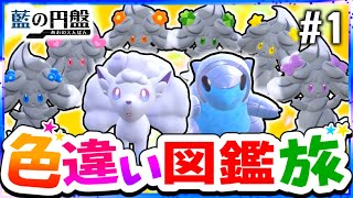 【ポケモンSV】色違いブルーベリー図鑑を完成させる旅#1(氷＆妖＆地＆炎)【スカーレット・バイオレット】【ゆっくり実況】