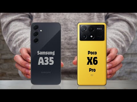 SAMSUNG A35 vs POCO x6 pro