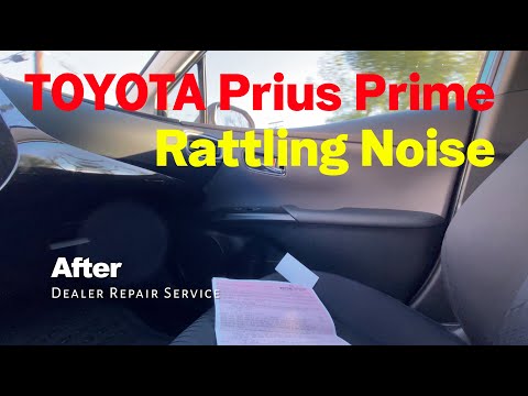 Toyota Prius Prime Rattling Noise Update