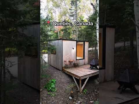 Unique Ultra-Micro & Compact Glamping Tiny Home in Canada!