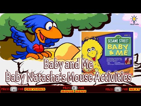 Baby and Me : Baby Natasha's Mouse Activities - Sesame Street Educational Games #learning #babygames