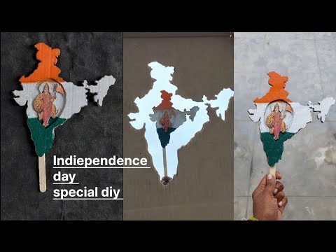 Independence day special diy ideas (india map diy) #tutorial