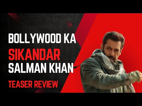 SIKANDAR: Official Teaser review in Hindi 🥶😱 2025 #salmankhan #trailer