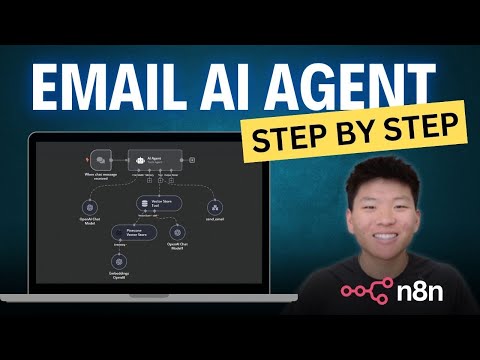 How to Create an AI Email Agent with n8n (No Code, Step-by-Step Tutorial)