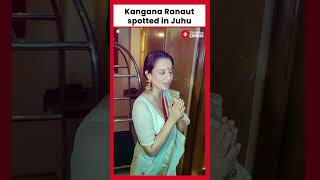 Kangana Ranaut spotted in Juhu