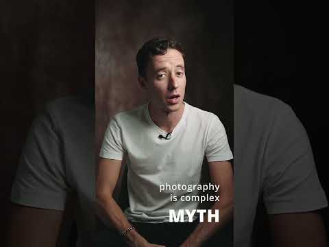 Photography MYTH: Photography is complex to learn