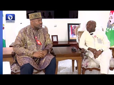 Gov Otti Receives Leaders Of Ohanaeze Ndigbo