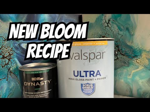 2024 NEW BLOOM RECIPE & MIXING GUIDE |@Sheleeart Bloom Technique | Acrylic Pour Tutorial | Fluid Art