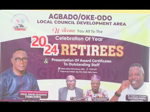 AGBADO/OKE-ODO LOCAL COUNCIL CELEBRATES RETIREES