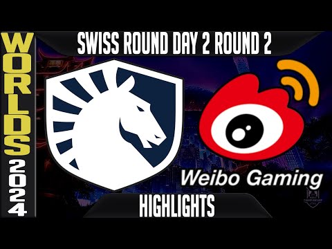 TL vs WBG Highlights | LoL Worlds 2024 Swiss Stage Day 2 Round 2 | Team Liquid vs Weibo Gaming