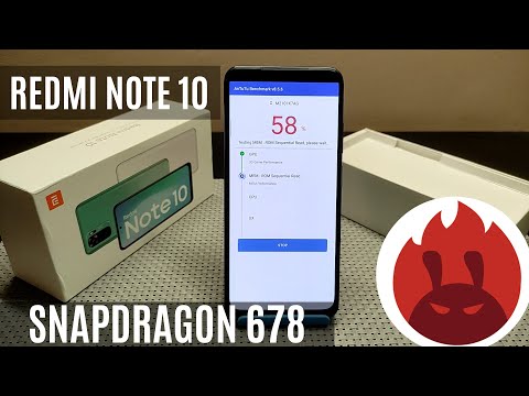 Snapdragon 678 Antutu Score ★ Redmi Note 10 Antutu M2101K7AG