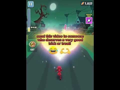 1000 blessings with this video to whoever u send to #subwaysurfers #halloween #trickortreat