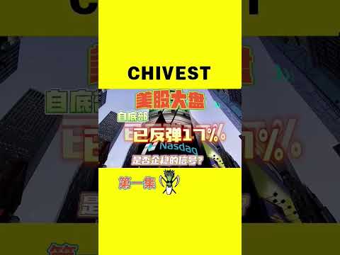 美股 大盘自底部已反弹17%，是否企稳的信号？【CHIVEST每日一股】第一集