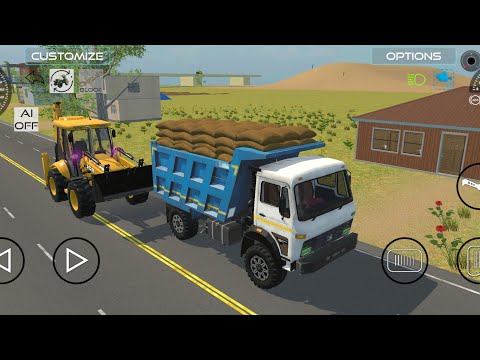 jcb dumfer 4x4 #jcbtruck #gameplay #games