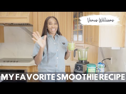 Venus Williams Favorite Smoothie Recipe