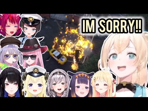 [ALL POV] The CHAOS of Iroha’s Helicopter EXPLODED Incident that KILLED mostly everyone [HoloGTA]