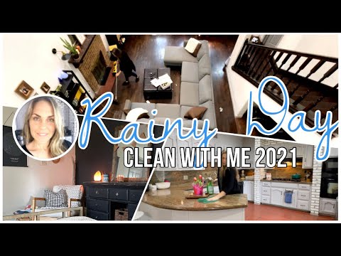 Rainy Day Tidy Up | Clean with Me 2021 | Power Hour