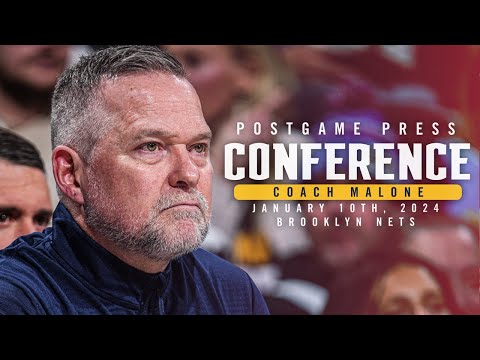 Coach Malone Full Postgame Press Conference vs. Nets 🎙 | 1/10/25