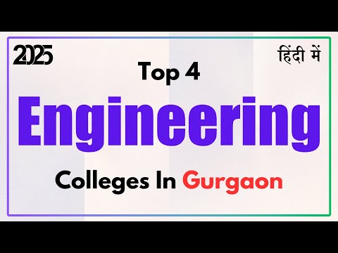 Top 4 Engineering Colleges in Gurgaon