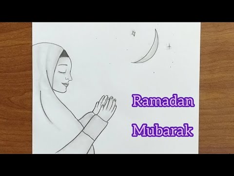 Ramadan Drawing | Ramadan mubarak | #drawpretty #ramadan #ramadandrawing #pencildrawing #drawing