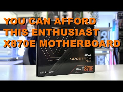 Affordable and Feature-Rich Enthusiast Motherboard - ASRock X870E Taichi Lite