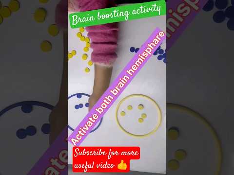 #brain development activity #brain boosting activity#easy #home activity#shorts #viral