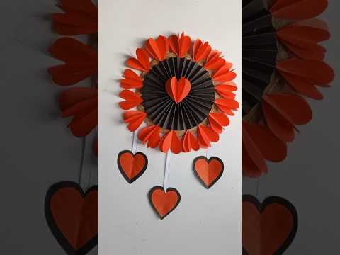 How to make beautiful paper flower # Quick and easy wall hanging paper flower #AZ Art &Craft.l