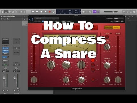 How To Compress A Snare