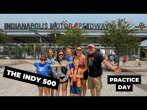 INDY 500 | Indianapolis Motor Speedway | WE GOT TO WATCH THE INDIANAPOLIS 500 PRACTICE!!