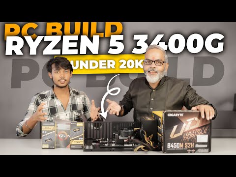 Under 20K 🔥 PC Build Ryzen 5 3400G 🔥 Best Budget PC Build 2024