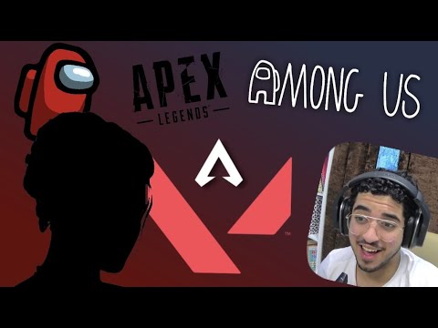 Playing RANDOM GAMES with my MYSTERY FRIEND and... FAILING | Among Us, Valorant, Apex Legends