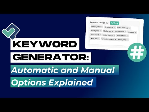 Keyword Generator: Automatic and Manual Options Explained