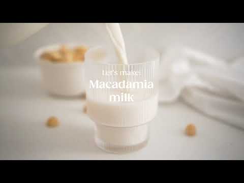 Let's make: Macadamia milk